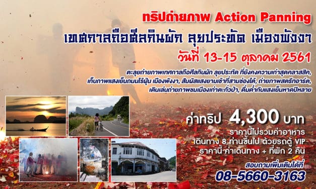 เทศกาลถือศีลกินผัก ลุยประทัด เมืองพังงา