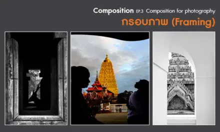 Composition ep.3.1 Composition for photography (กรอบภาพ-Framing)