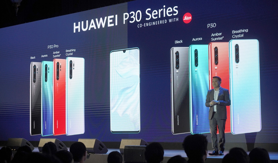 หัวเว่ยเปิดตัว HUAWEI P30 Series – Super Camera Smartphone