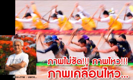 ภาพไม่ชัด!!! ภาพไหว!!! ภาพเคลื่อนไหว…..