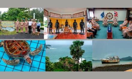 กองทัพเรือนำคณะการท่องเที่ยวแห่งประเทศไทยและสื่อมวลชน ตรวจเยี่ยมสถานที่ท่องเที่ยวกองทัพเรือ ในพื้นที่ภาคใต้