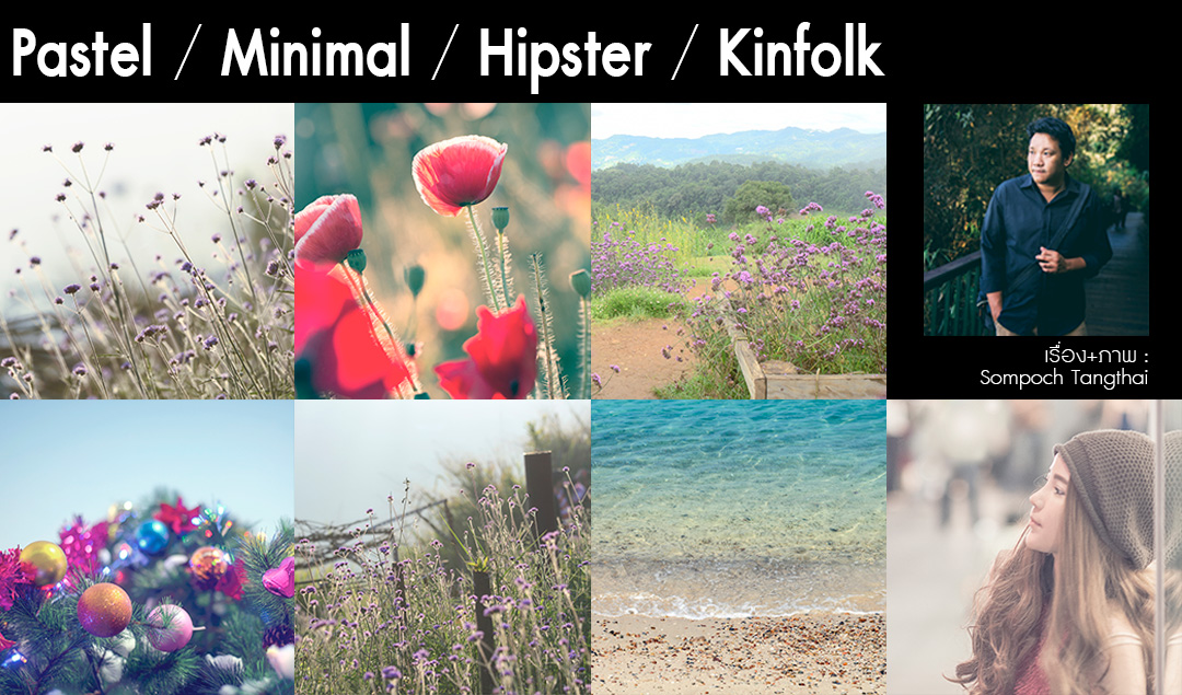 Pastel / Minimal / Hipste และ Kinfolk