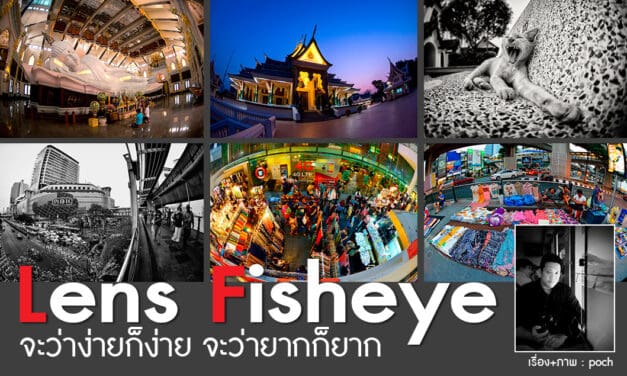 Lens Fisheye จะว่าง่ายก็ง่าย จะว่ายากก็ยาก