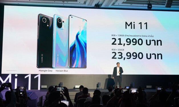 เสียวหมี่เปิดตัว Mi 11 สุดยอดสมาร์ทโฟน 5G เพื่อคนรักหนัง