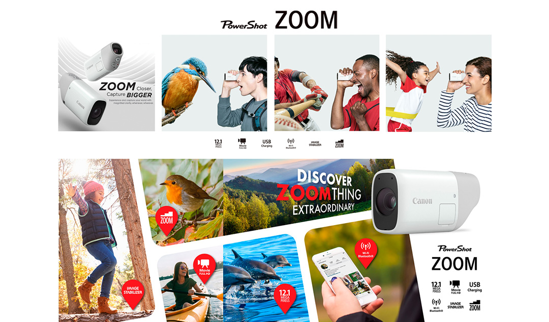 มาแล้ว!! Canon PowerShot ZOOM กล้องดิจิทัลส่องทางไกล