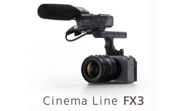 โซนี่ไทยเปิดตัว FX3 เสริมทัพกล้องฟูลเฟรมในตระกูล Cinema Line
