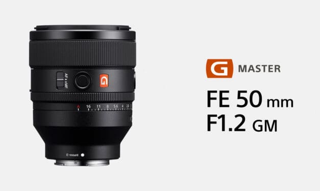 โซนี่เปิดตัวเลนส์ฟูลเฟรม G Master FE 50mm F1.2 GM เลนส์ Normal ระดับเรือธง