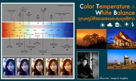 Color temperature & White Balance อุณหภูมิสีของแสงและสมดุลสีขาว