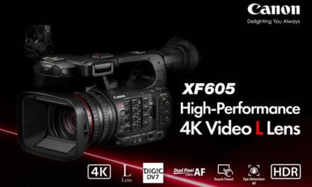 Canon XF605” กล้องถ่ายวิดีโอระดับมืออาชีพ 4K